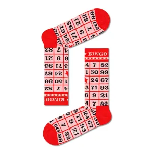 Happy Socks: Bingo Red Pink SM