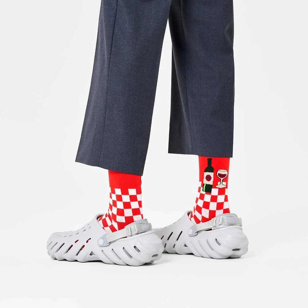 Happy Socks: Wine And Dine Sock Size ML