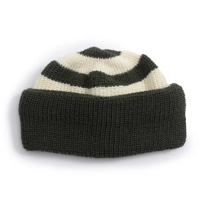 Heimat Textil Jailhouse Hat - Military Green/Seashell