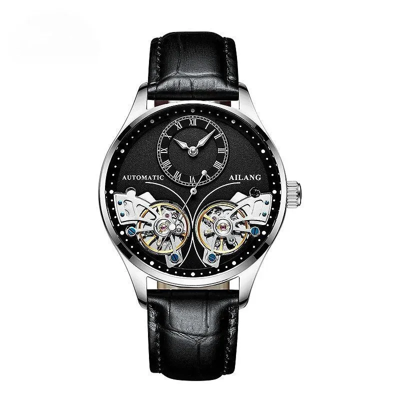 Illuminated Double Tourbillon Mechanical Timepiece