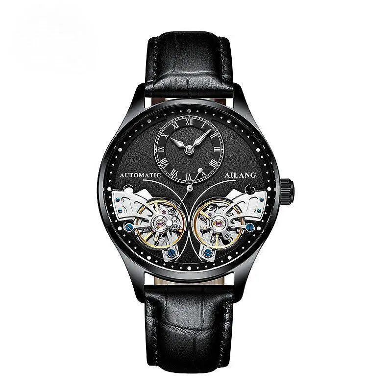 Illuminated Double Tourbillon Mechanical Timepiece