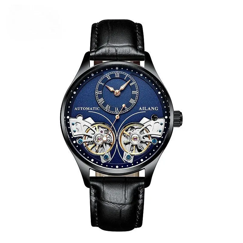 Illuminated Double Tourbillon Mechanical Timepiece