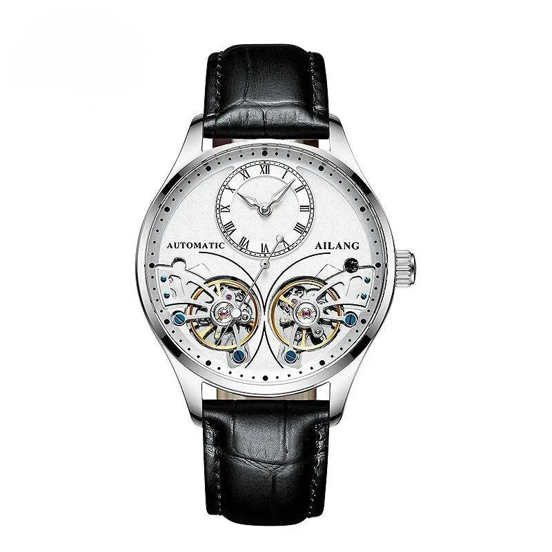Illuminated Double Tourbillon Mechanical Timepiece