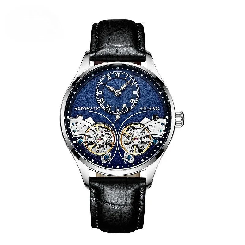 Illuminated Double Tourbillon Mechanical Timepiece