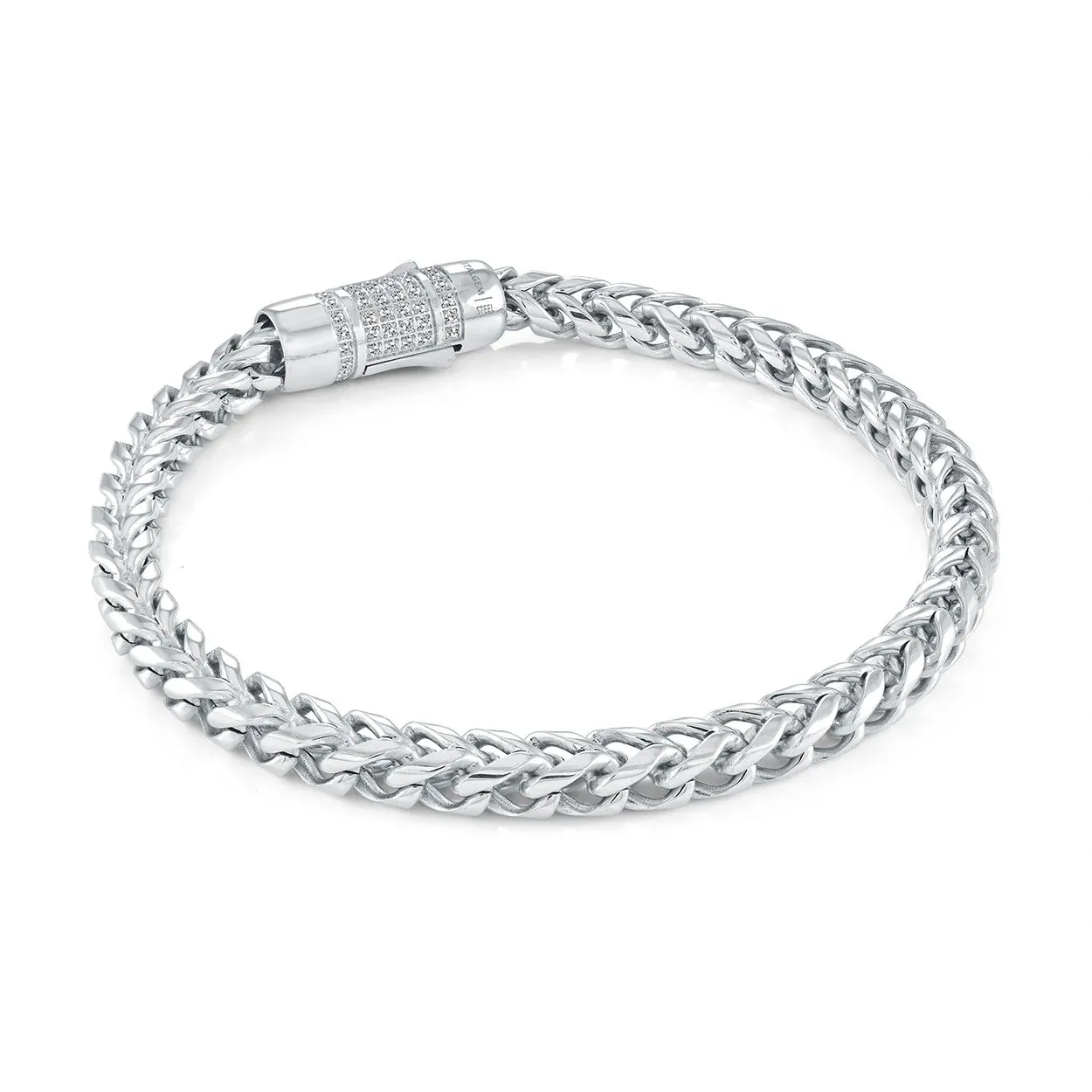 Italgem 6MM Round Franco Bracelet