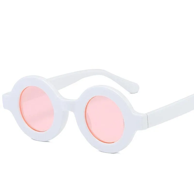 Jupiter Vintage Round Sunglasses