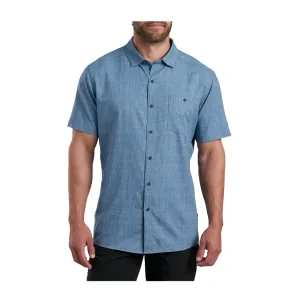 Kuhl Persuadr Short Sleeve Shirt (Men) - Blue Jay
