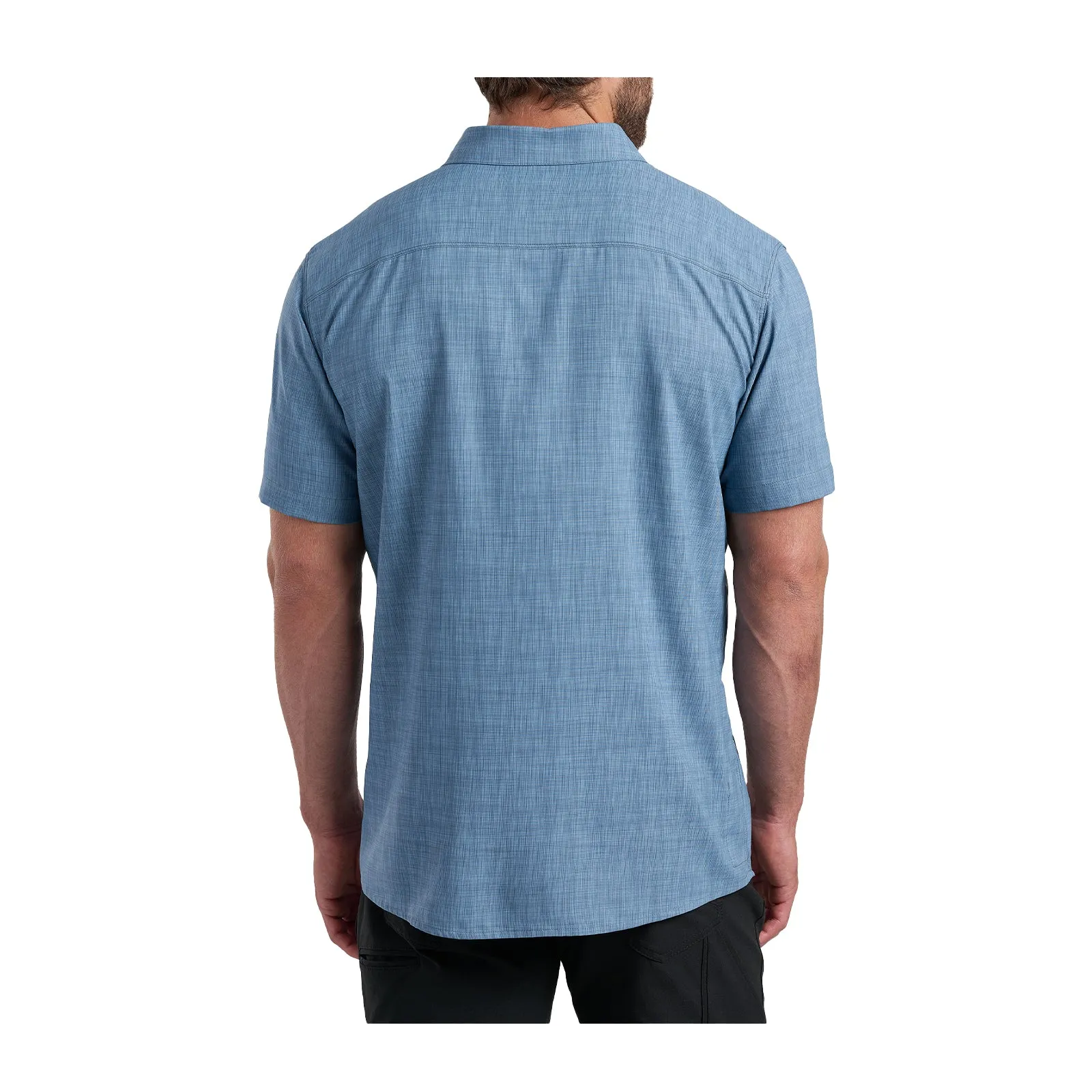 Kuhl Persuadr Short Sleeve Shirt (Men) - Blue Jay