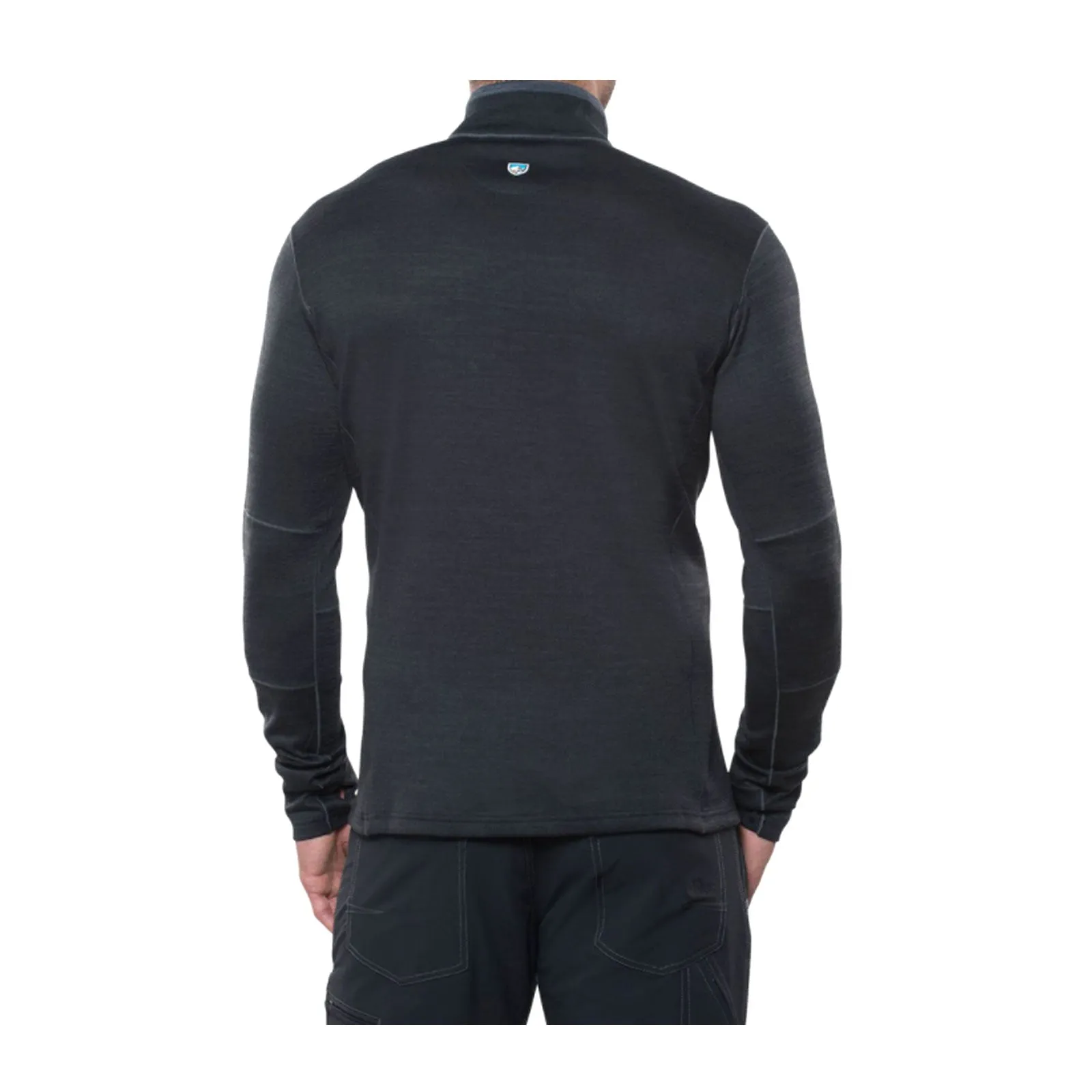Kuhl Ryzer 1/4 Zip Hiking Shirt (Men) - Black/Koal