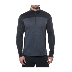 Kuhl Ryzer 1/4 Zip Hiking Shirt (Men) - Black/Koal