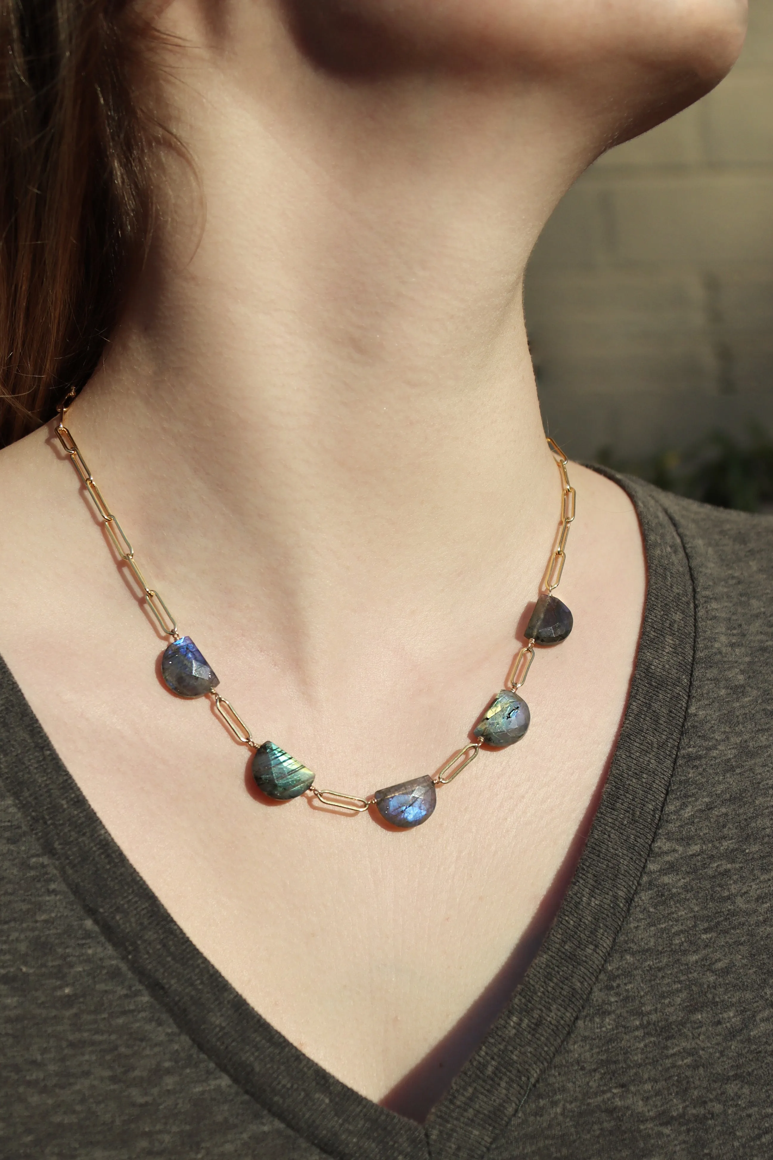 Labradorite Intermezzo Necklace
