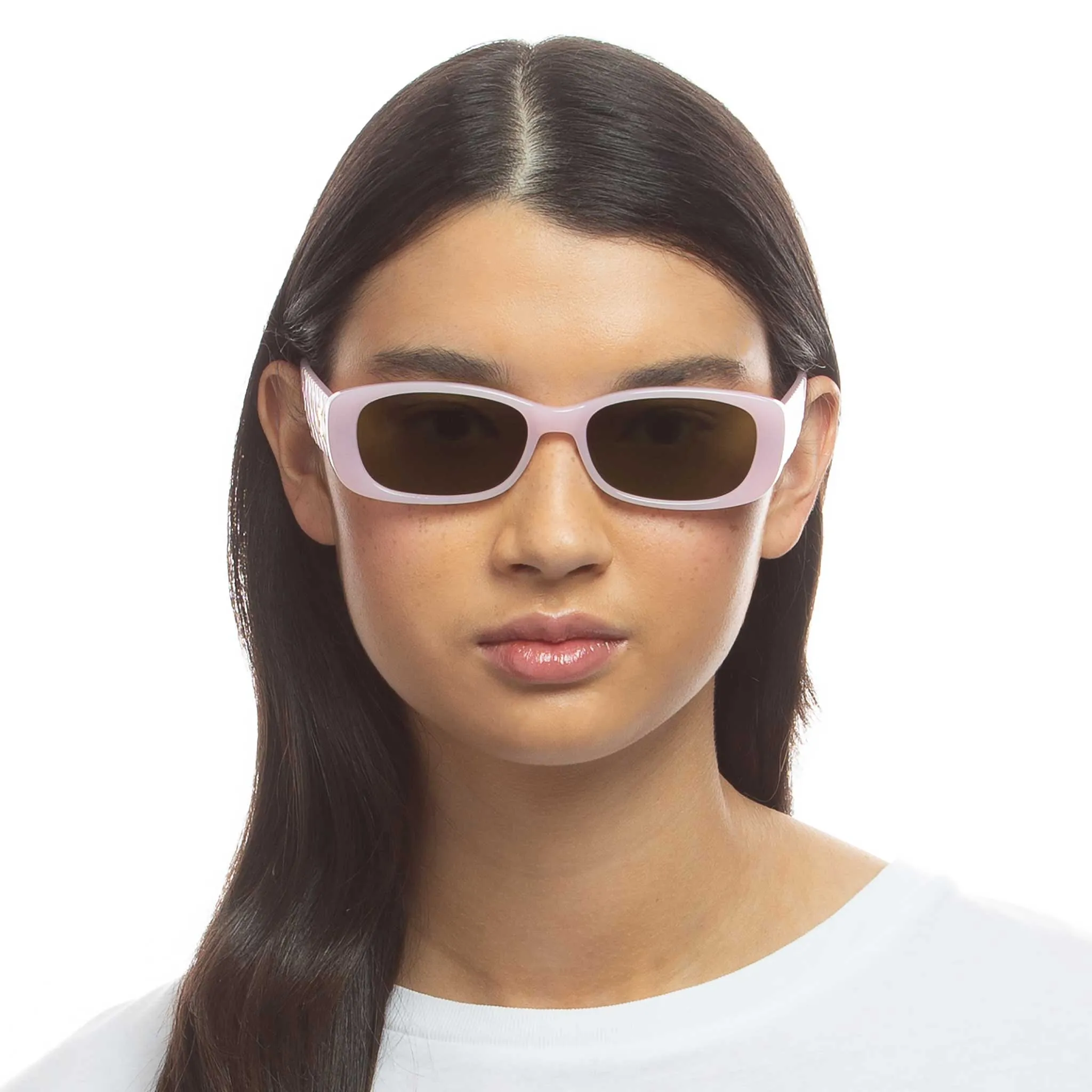 Le Specs Unreal Quilted | Baby Doll Pink