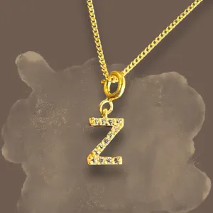 Letter Pendant - Z