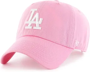 LOS ANGELES DODGERS 47 BRAND ADJUSTABLE CLEAN UP HAT - ROSE