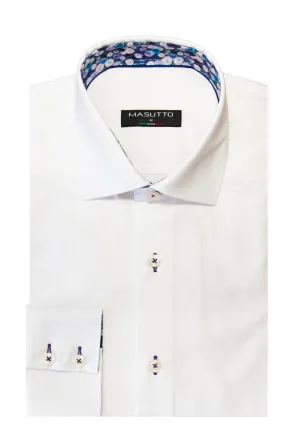 MASUTTO CHANERO/05 LONG SLEEVE BUTTON DOWN SHIRT