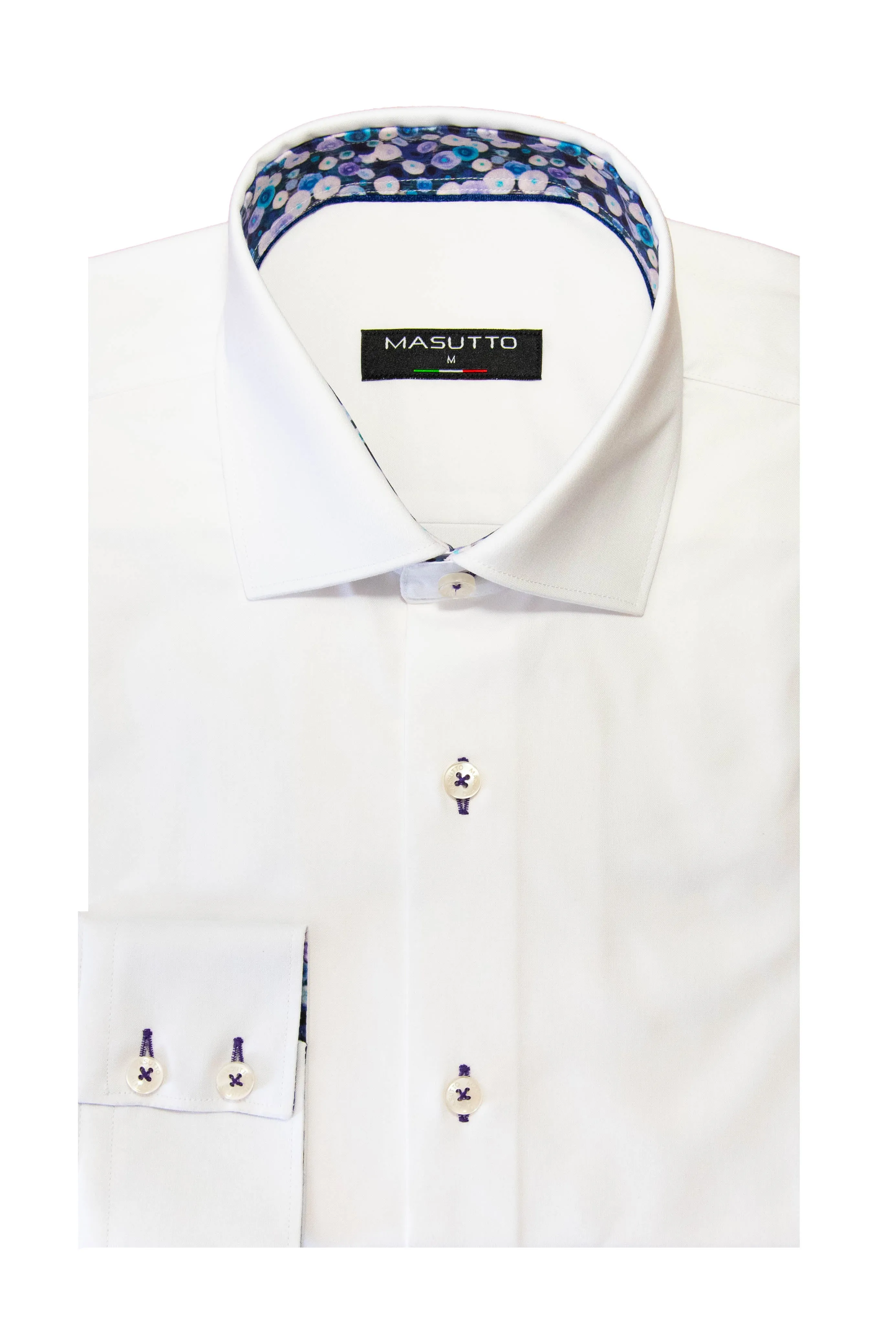 MASUTTO CHANERO/05 LONG SLEEVE BUTTON DOWN SHIRT