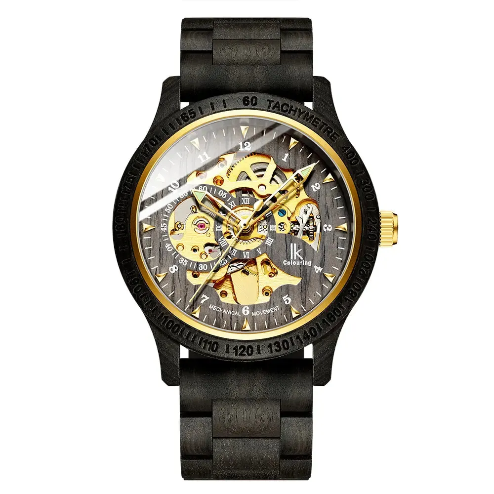Mechanical Wooden Classic Men's Watch