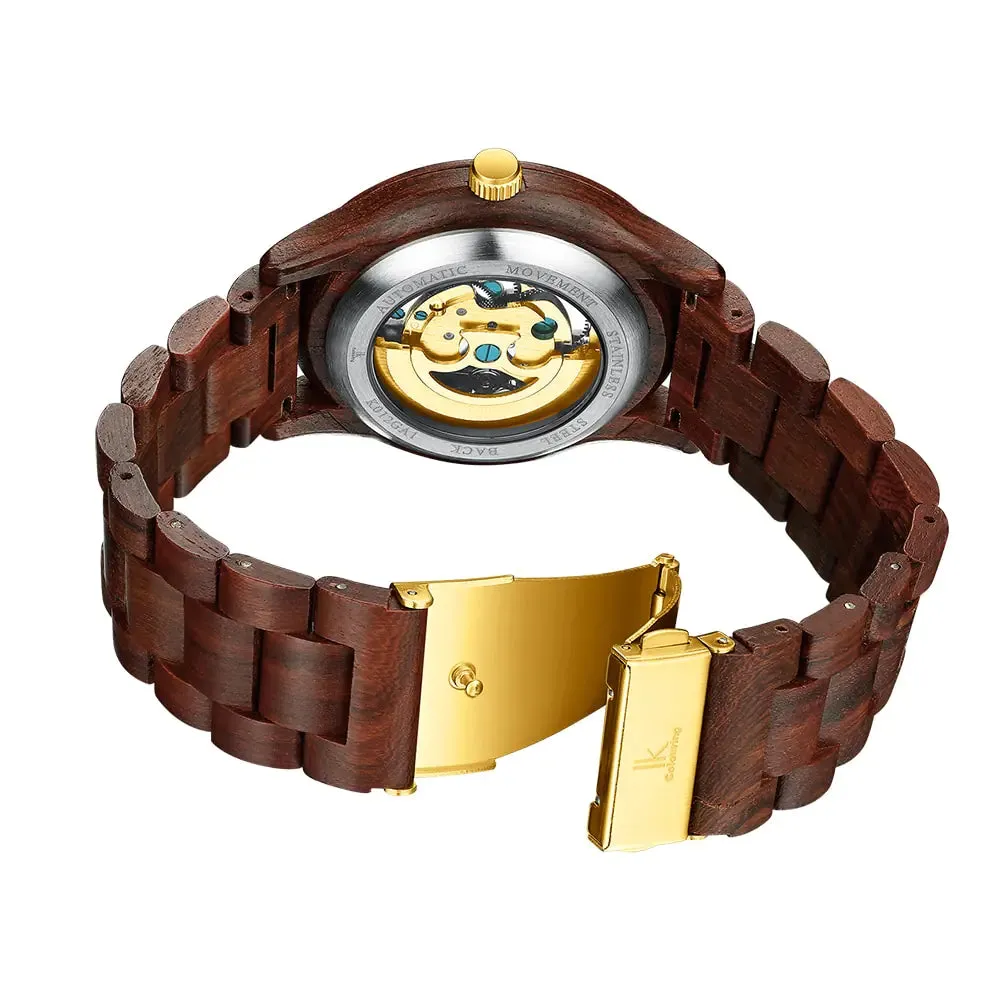 Mechanical Wooden Classic Men's Watch