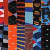 Men's Bold Designer Dress Socks 12 Pack