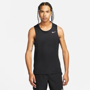 MEN'S MILER TANK - 010 BLACK/REFLECTIVE SILV