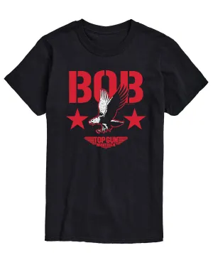 Men's top gun maverick bob AIRWAVES T-shirt, black