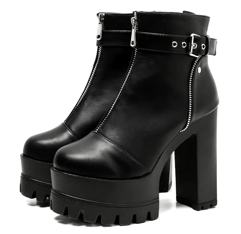Minerva High Platform Boots