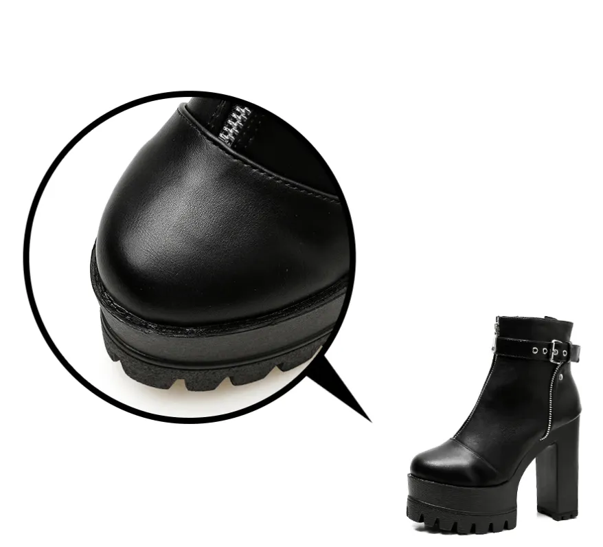 Minerva High Platform Boots