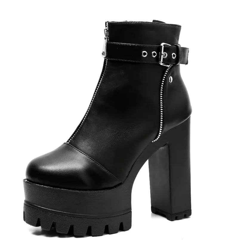 Minerva High Platform Boots