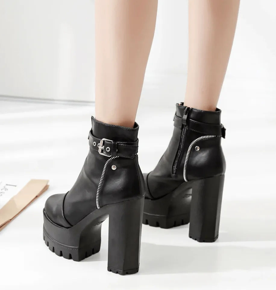 Minerva High Platform Boots