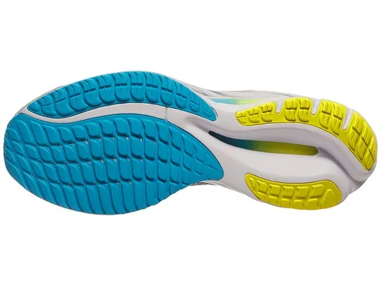 MIZUNO WAVE RIDER 27 - MEN - PEARL BLUE/WHITE