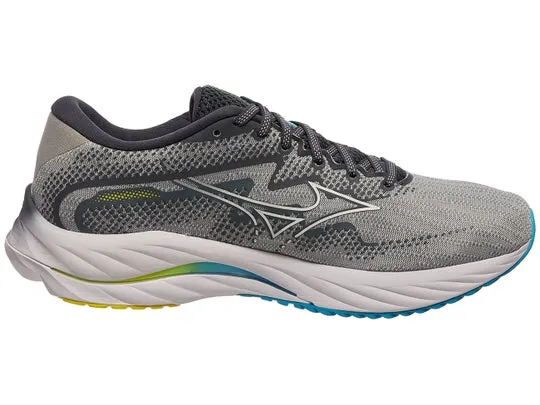 MIZUNO WAVE RIDER 27 - MEN - PEARL BLUE/WHITE