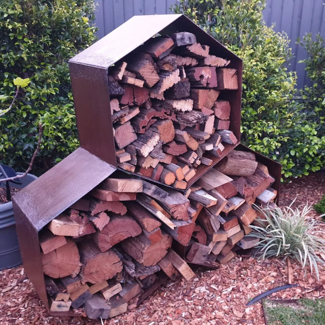 Monarch Triple Honeycomb Log Rack