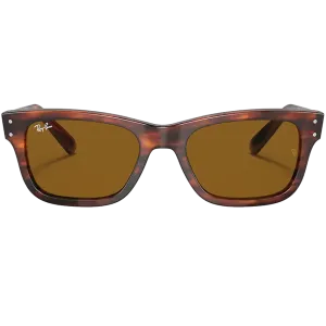 Mr. Burbank Striped Havana Tortoise/Brown