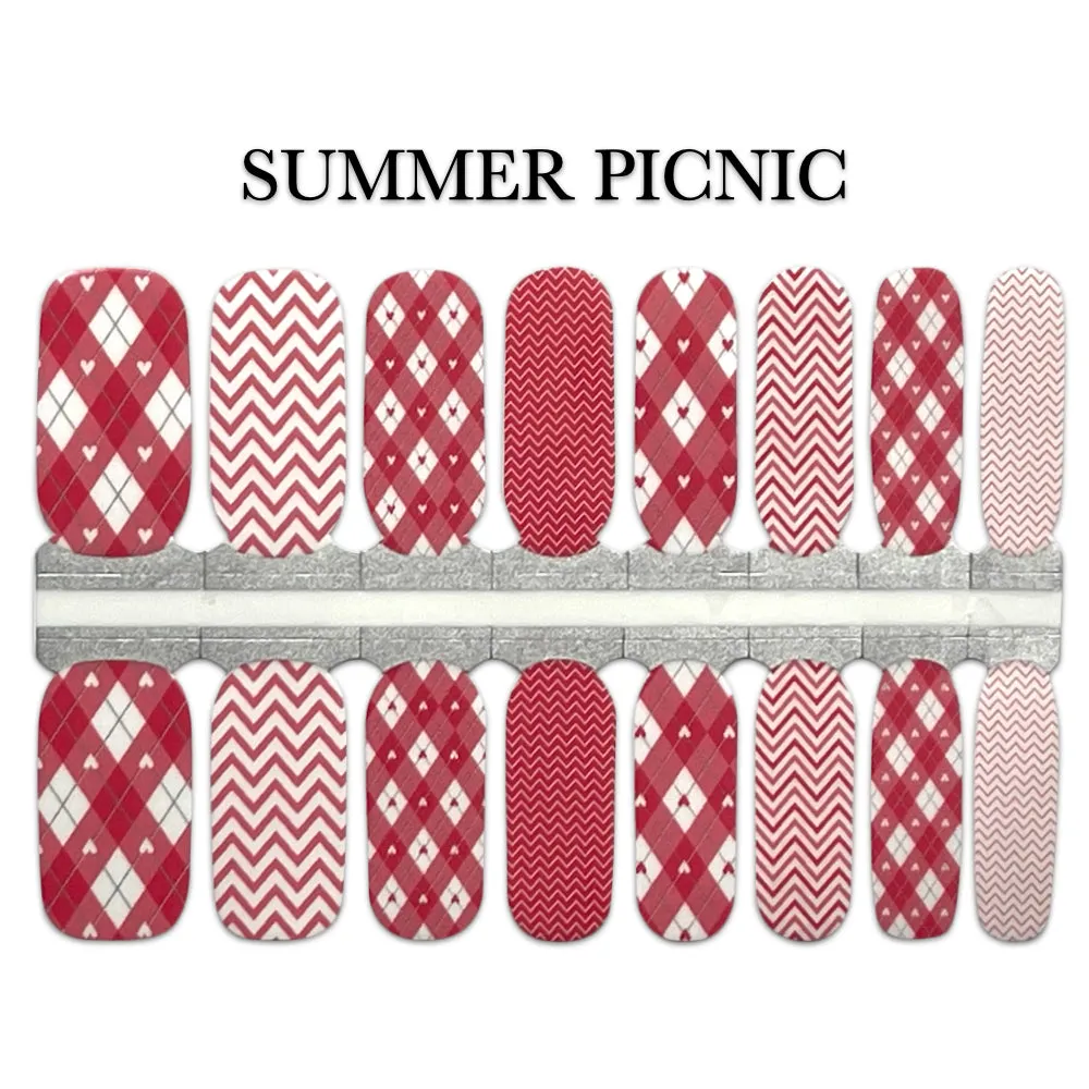 Nail Wrap - Summer Picnic