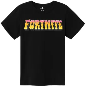 Name It Black Maois Fortnite T-Shirt