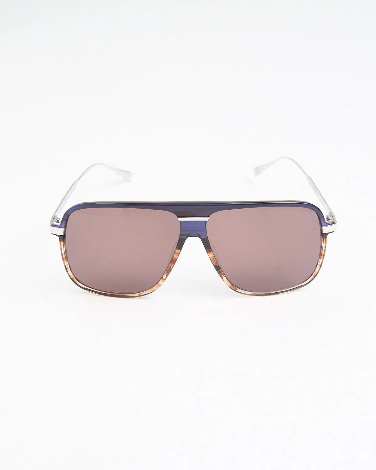 Navy Tortoise Gradient Aviator SJV562 Sunglasses