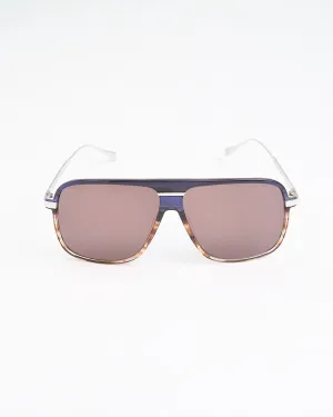 Navy Tortoise Gradient Aviator SJV562 Sunglasses