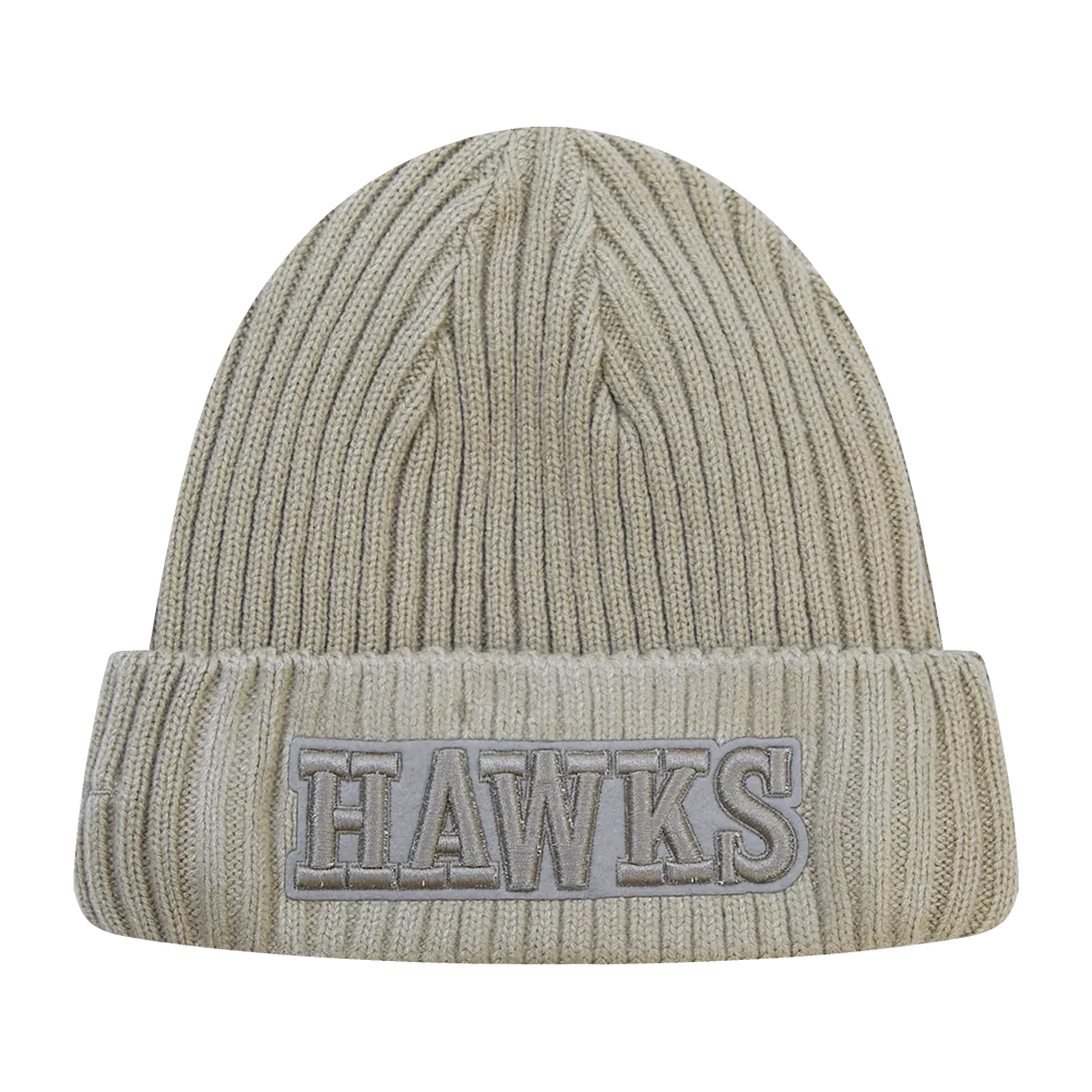 NBA ATLANTA HAWKS NEUTRAL BEANIE (TAUPE)