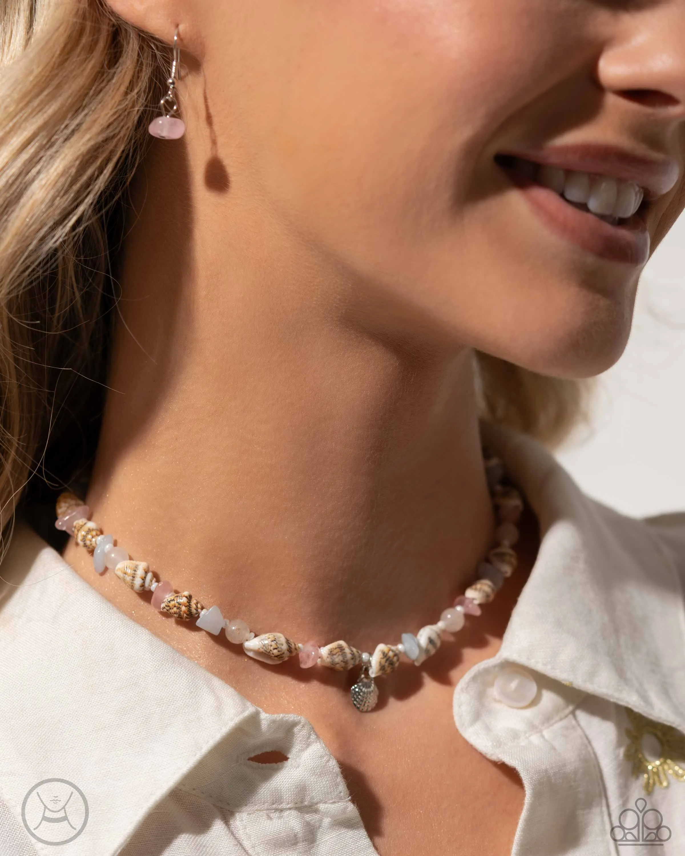 Necklaces SAND-sational Season - Pink SET