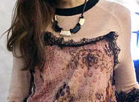 New - M Petal Necklace
