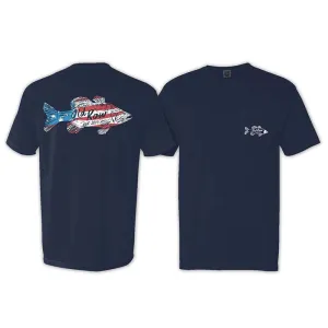 Outdoor Bass USA Short Sleeve T-Shirt