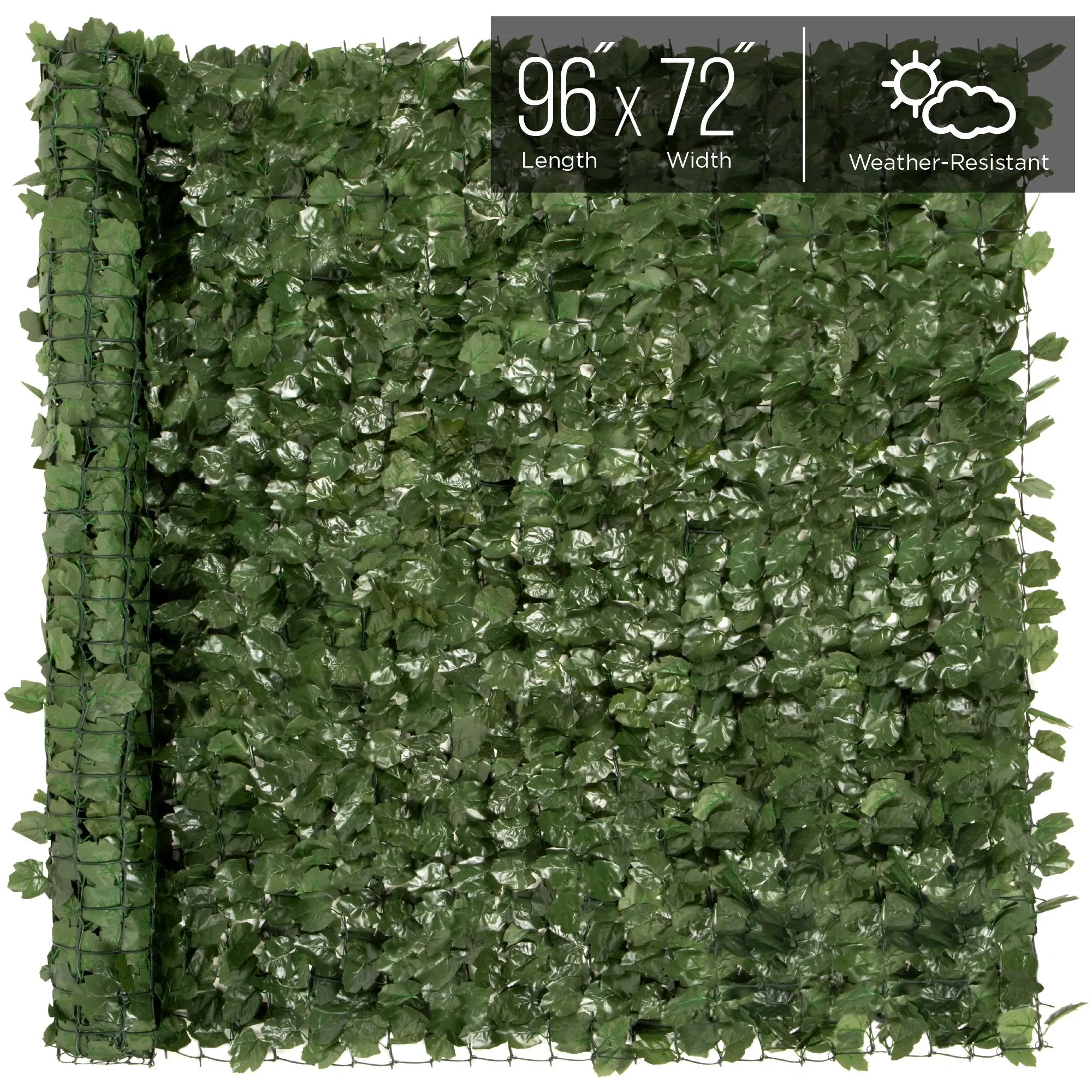 Outdoor Faux Ivy Privacy Screen Fence