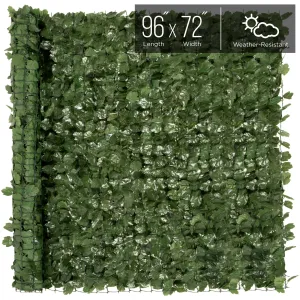 Outdoor Faux Ivy Privacy Screen Fence