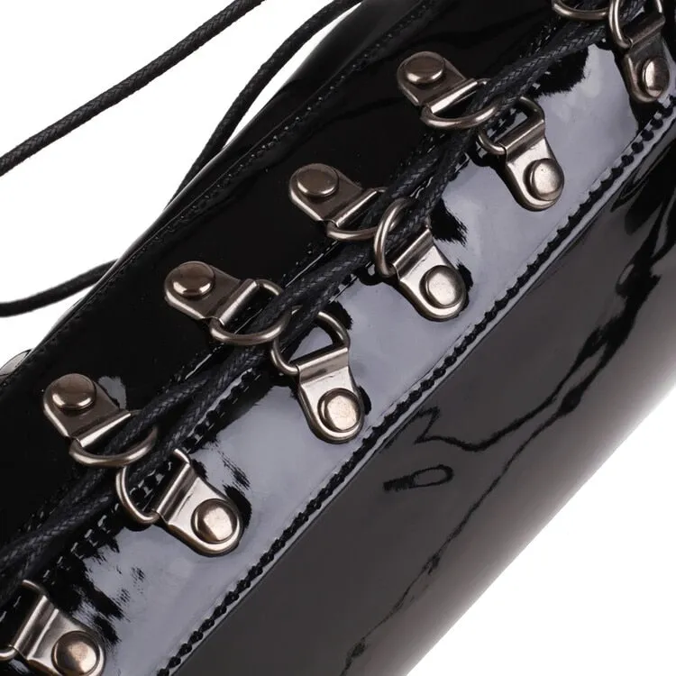 Over The Knee Boots Hollow Design High Heel Boots Platform Shoes
