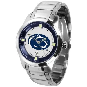 Penn State Nittany Lions Men's Titan Stainless Steel Band Watch