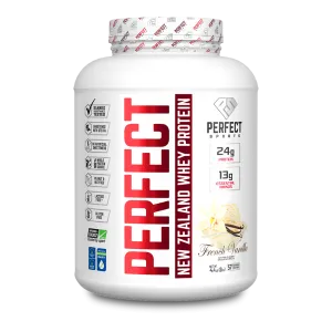 Perfect Sports Perfect New Zealand Whey Protein French Vanilla 4.4lb