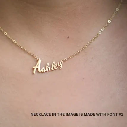 Personalized Name Necklace