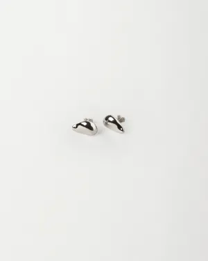 Petalo Earrings, Silver