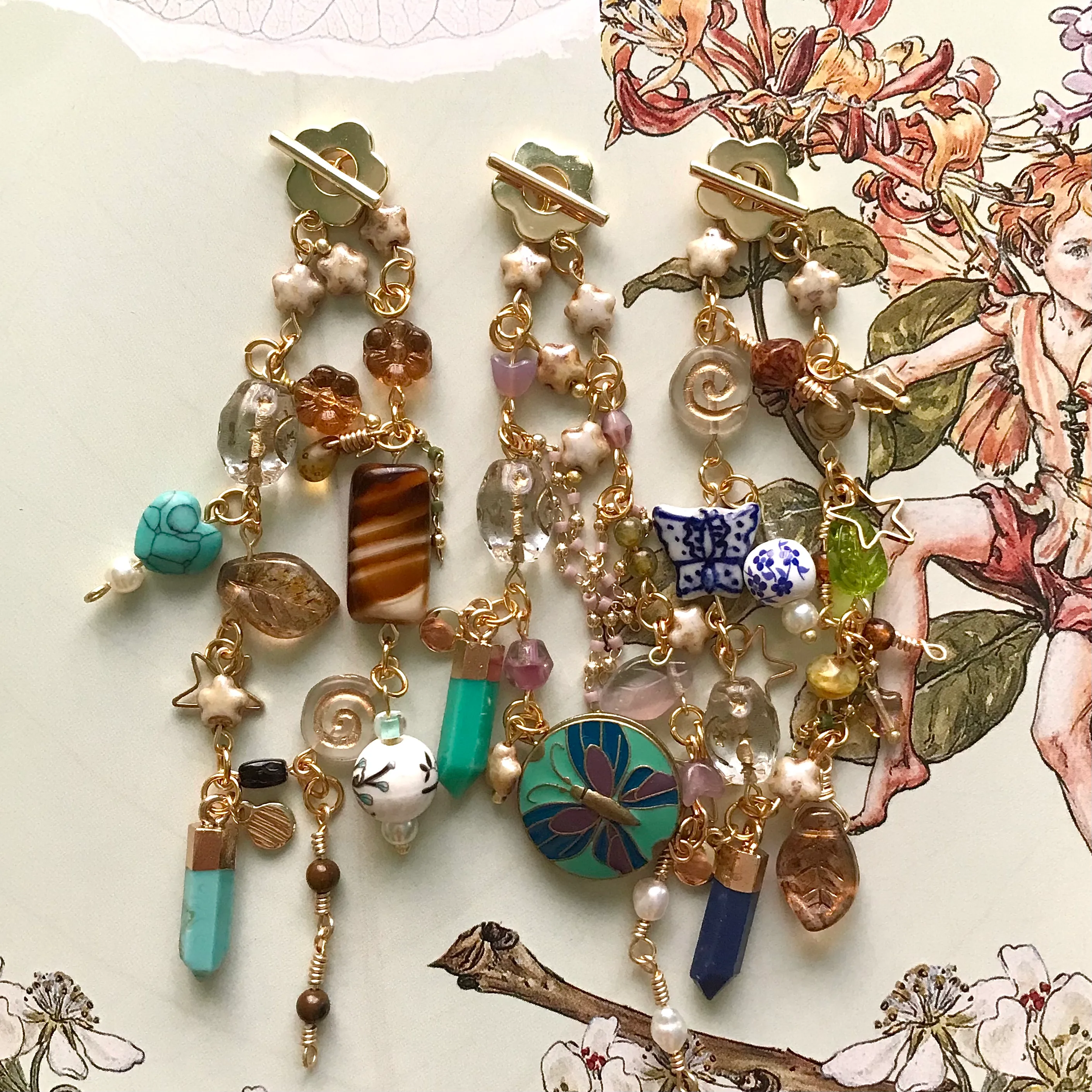 Picnic Charm Bracelet