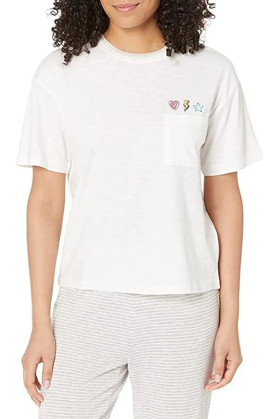 PJ Salvage One Love Embroidered T-Shirt